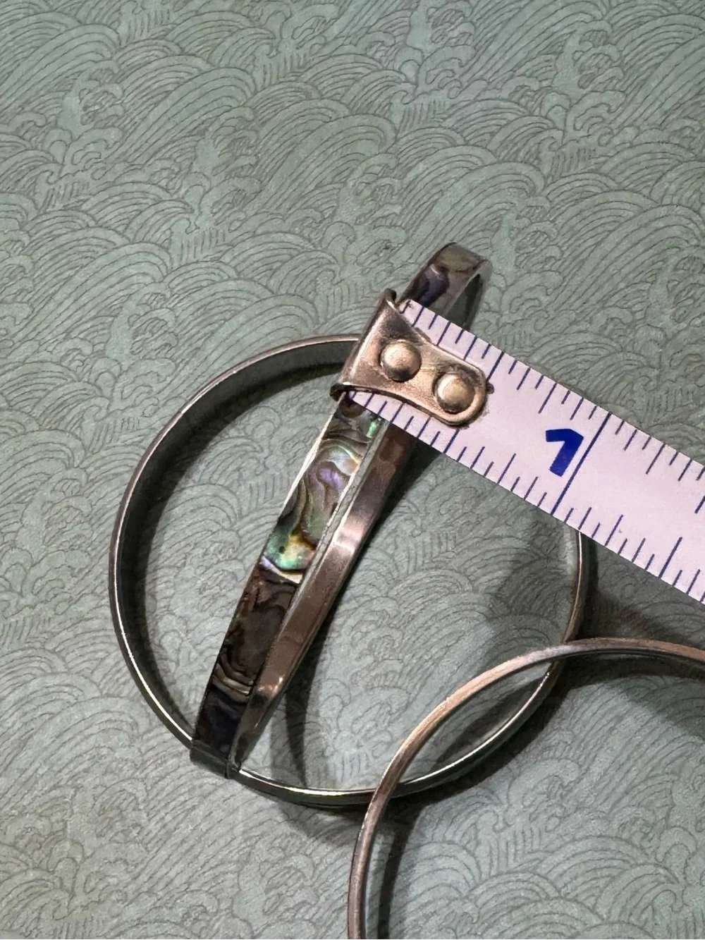 ABALONE BANGLE BRACELETS